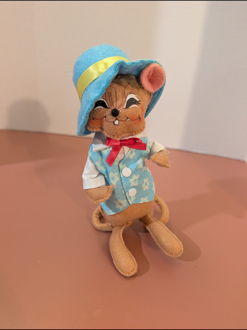 Annalee 2014 Spring Boy Mouse - Easter - 6.5 Inches Tall